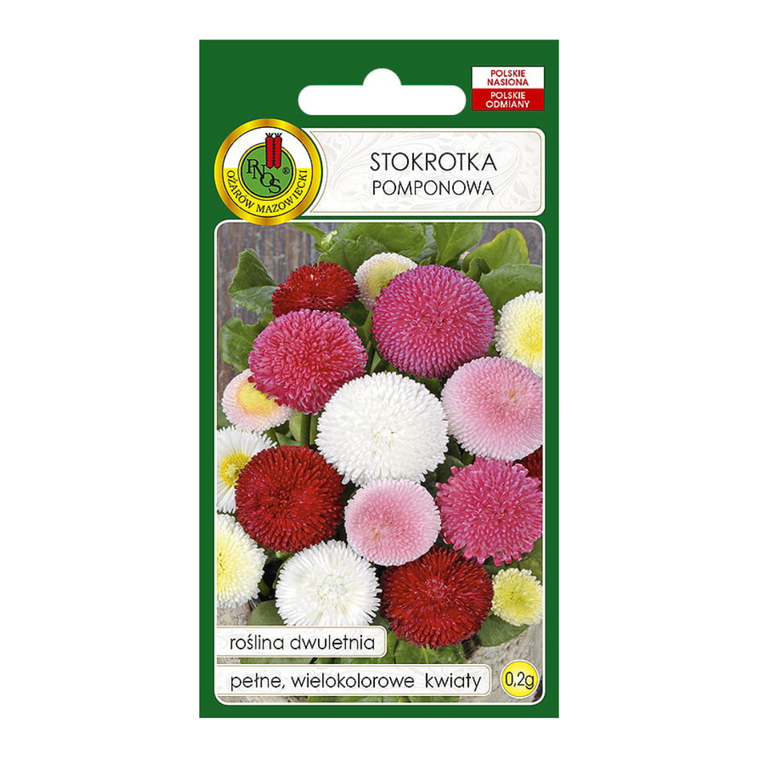 Stokrotka Pomponette mieszana 0,2g PNOS