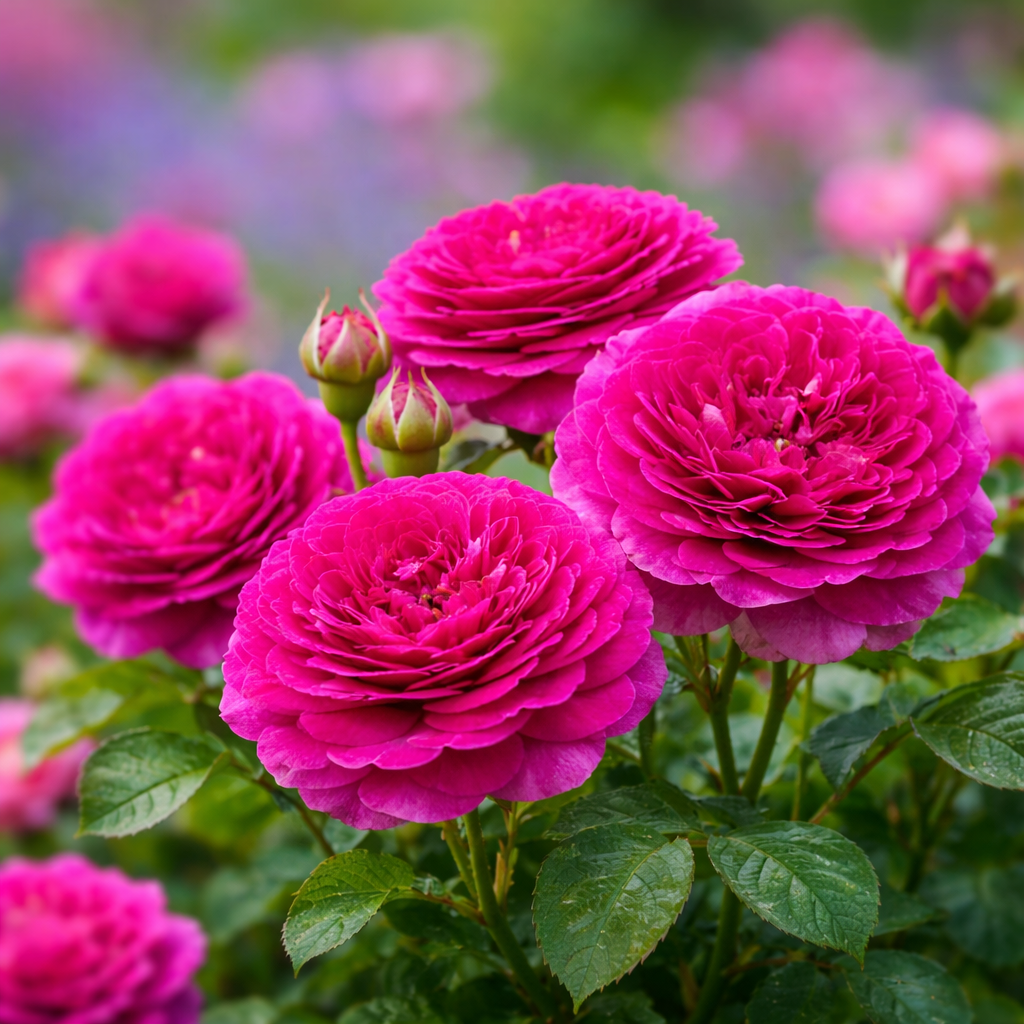 Róża angielska 'Gabriel Oak' Rosa 'Gabriel Oak'